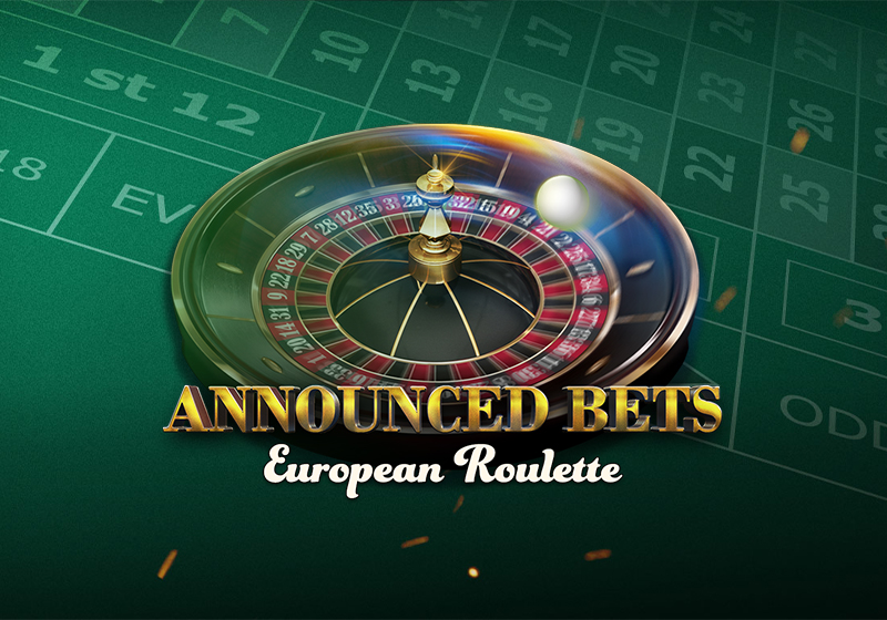 European Roulette Announced Bets  tasuta
